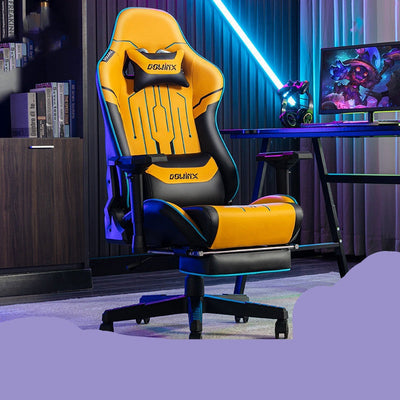 Men's Gaming Chair with Complete Body Support and Enhanced and Comfort